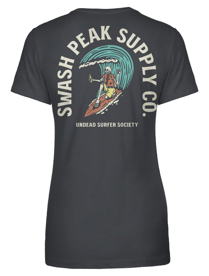 Undead Surfer Society Women's Tee - Swash Peak