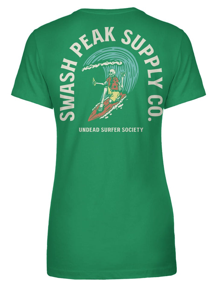 Undead Surfer Society Women's Tee - Swash Peak