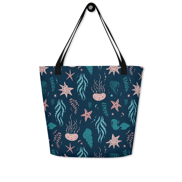 Underwater Views Large Tote Bag w/ Pocket - Swash Peak