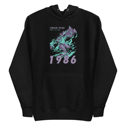 1986 Swash Peak Unisex Hoodie