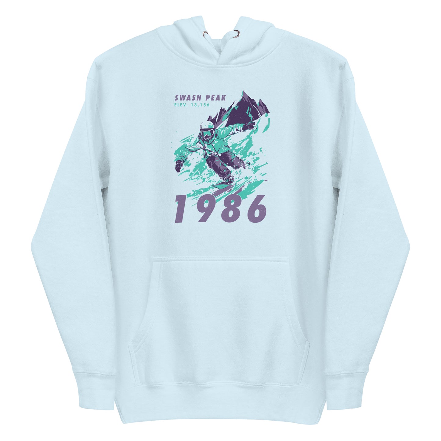 1986 Swash Peak Unisex Hoodie