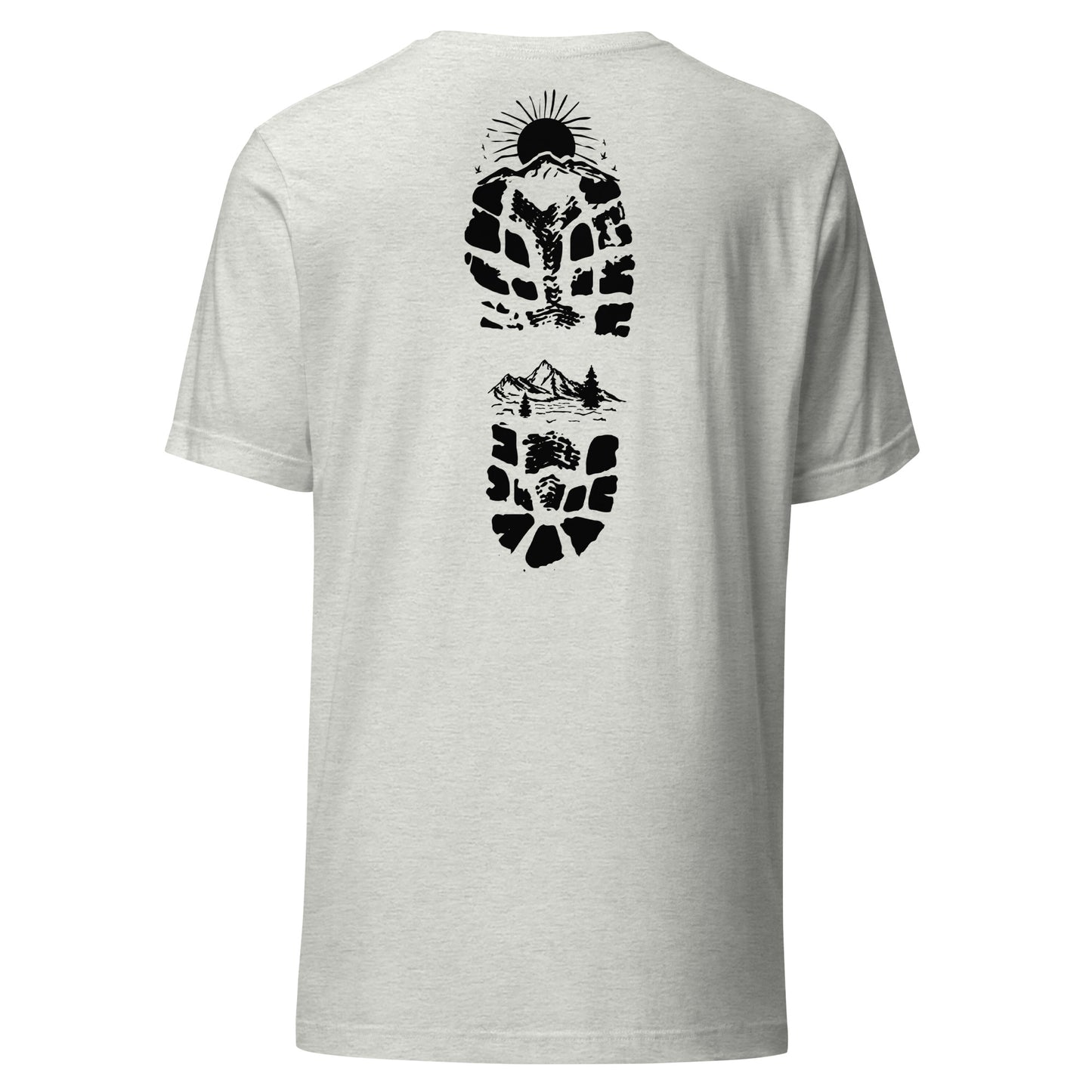 Hiking Bootprint Unisex Tee