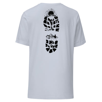 Hiking Bootprint Unisex Tee