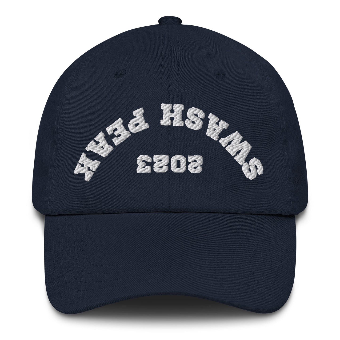 Upside Down Estd. 2023 Dad Hat - Swash Peak