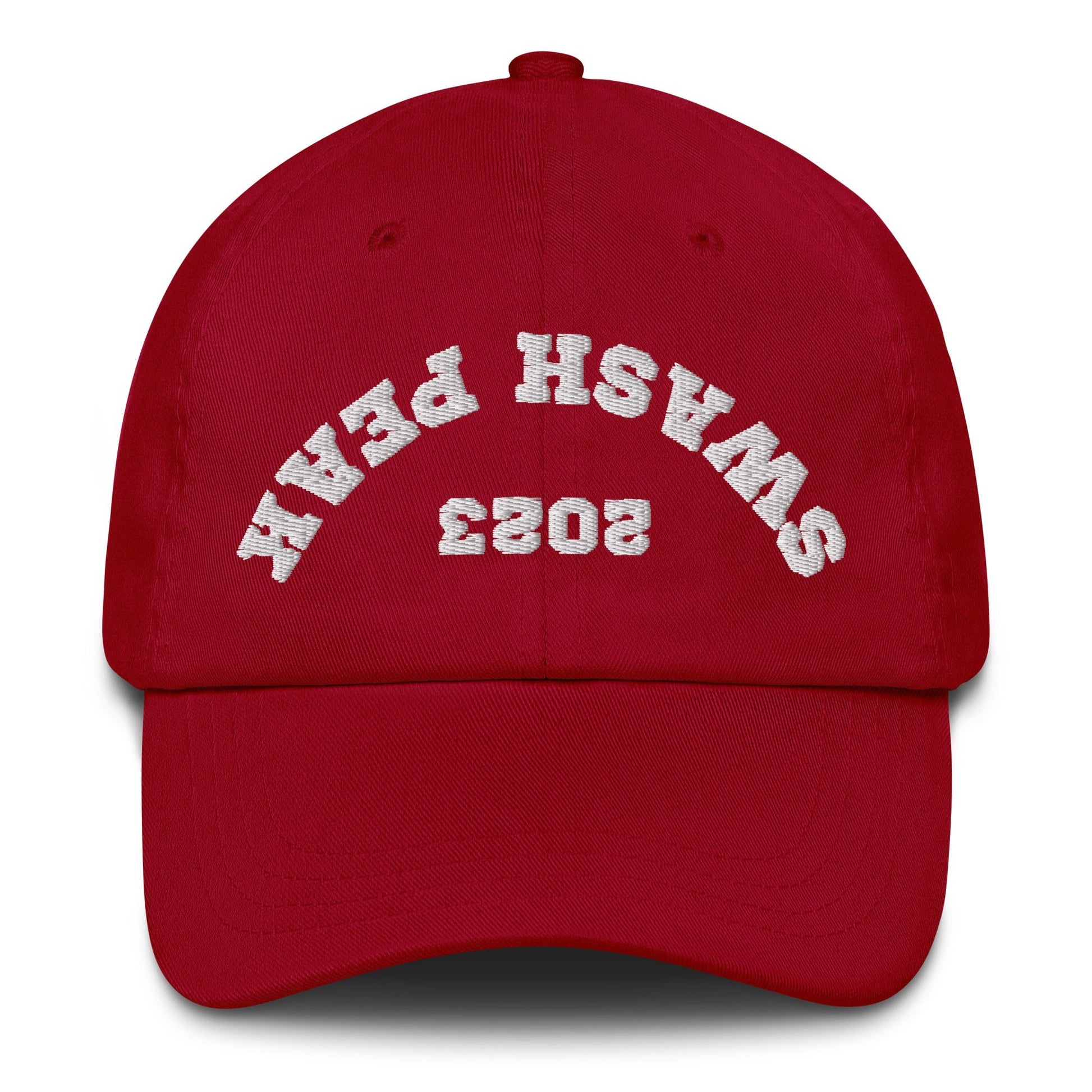 Upside Down Estd. 2023 Dad Hat - Swash Peak