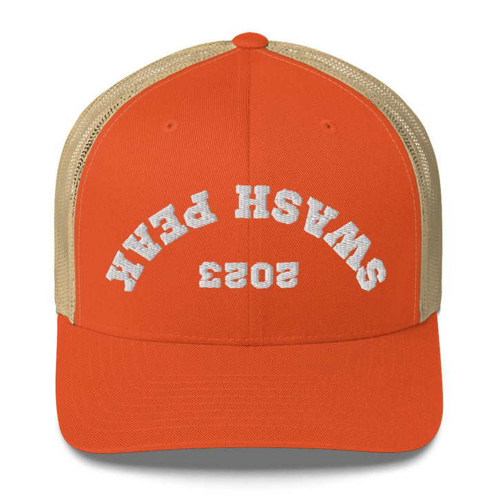 Upside Down Estd. 2023 Trucker Hat - Swash Peak