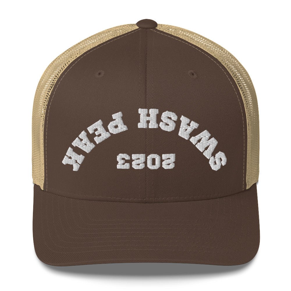 Upside Down Estd. 2023 Trucker Hat - Swash Peak