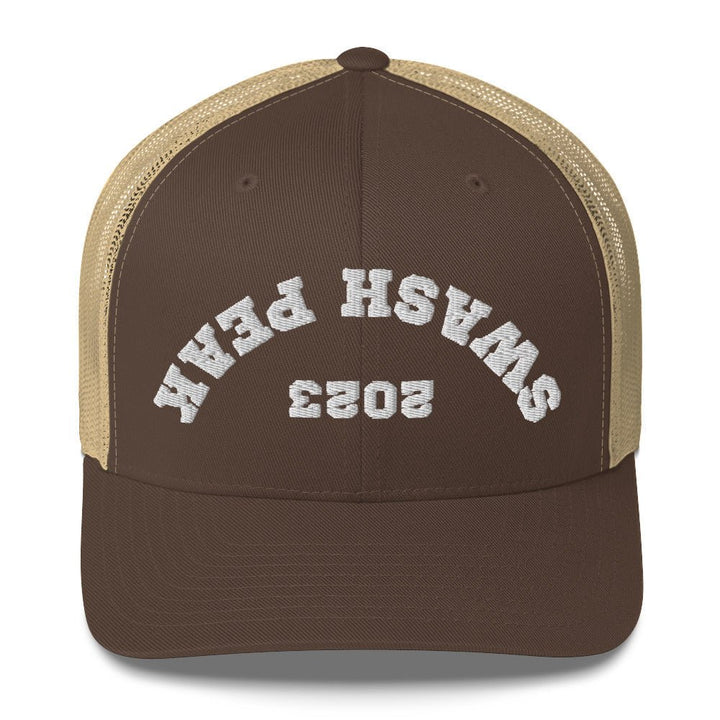 Upside Down Estd. 2023 Trucker Hat - Swash Peak