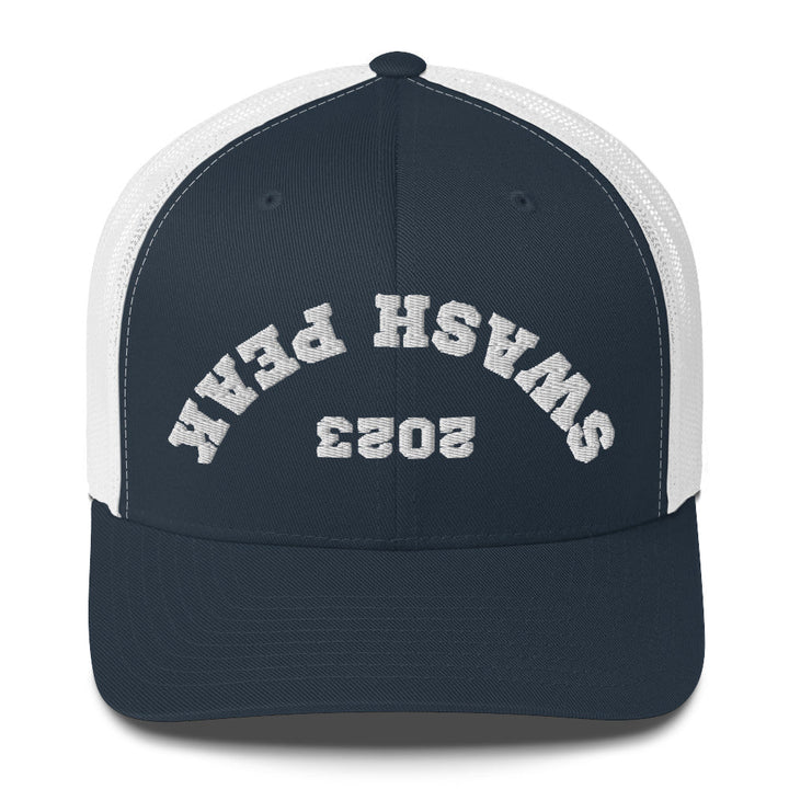 Upside Down Estd. 2023 Trucker Hat - Swash Peak