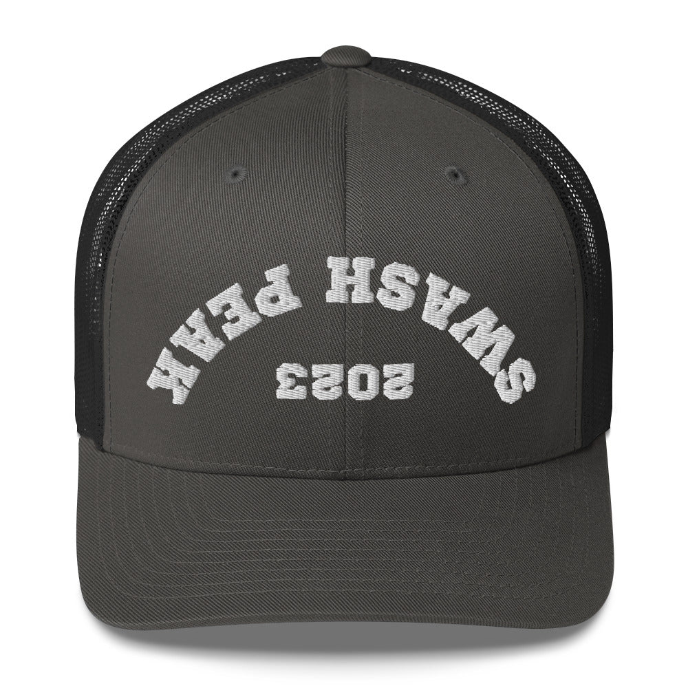 Upside Down Estd. 2023 Trucker Hat - Swash Peak