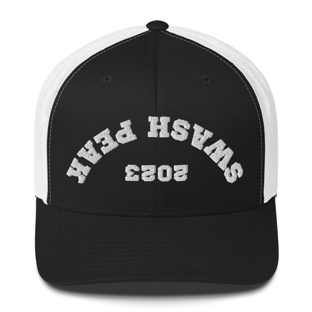 Upside Down Estd. 2023 Trucker Hat - Swash Peak