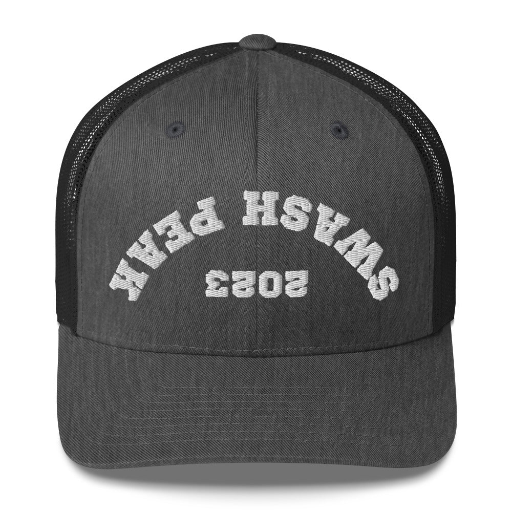 Upside Down Estd. 2023 Trucker Hat - Swash Peak