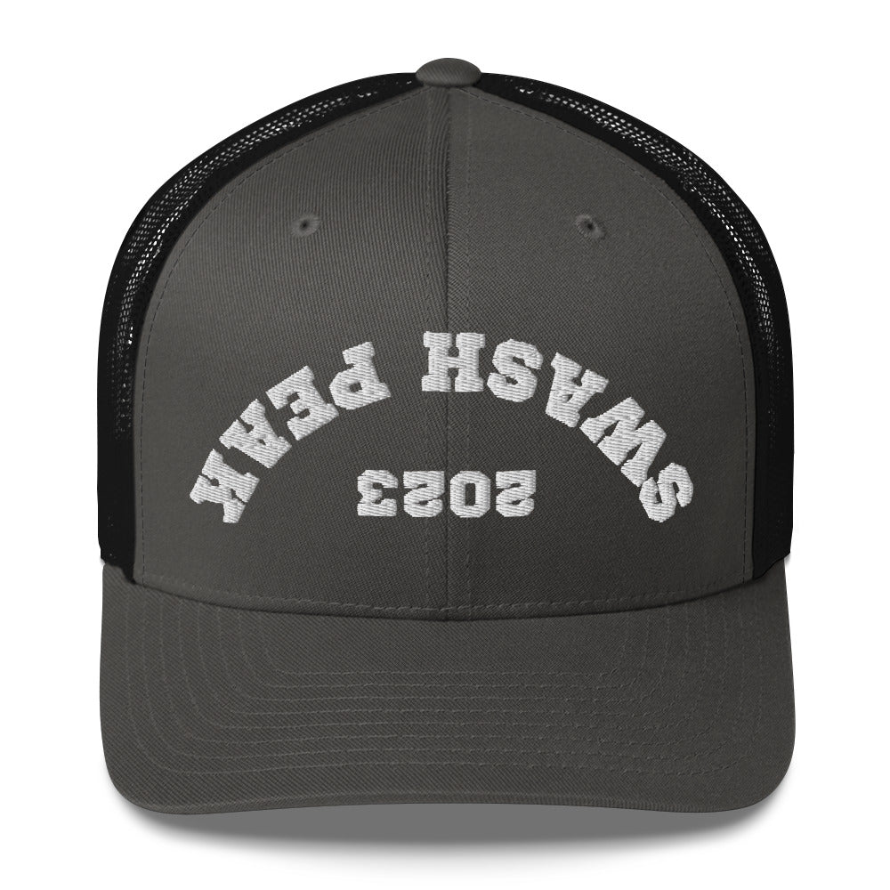 Upside Down Estd. 2023 Trucker Hat - Swash Peak