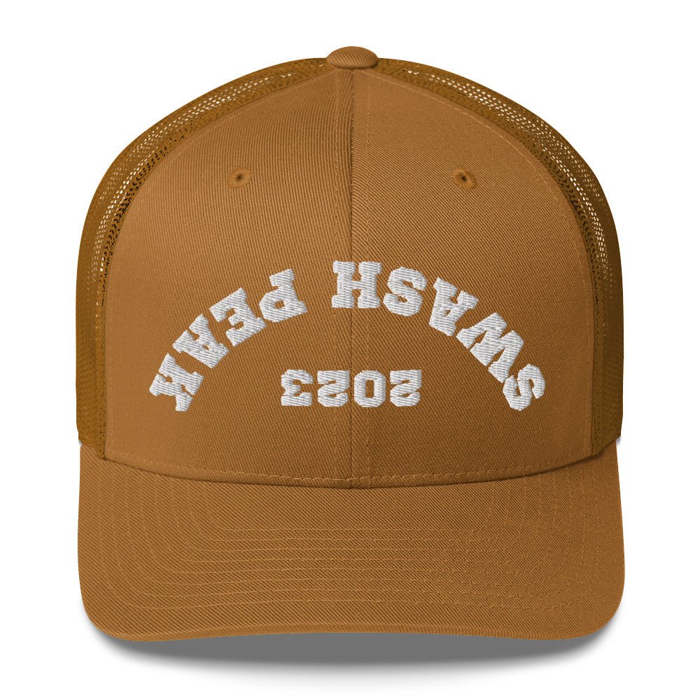 Upside Down Estd. 2023 Trucker Hat - Swash Peak