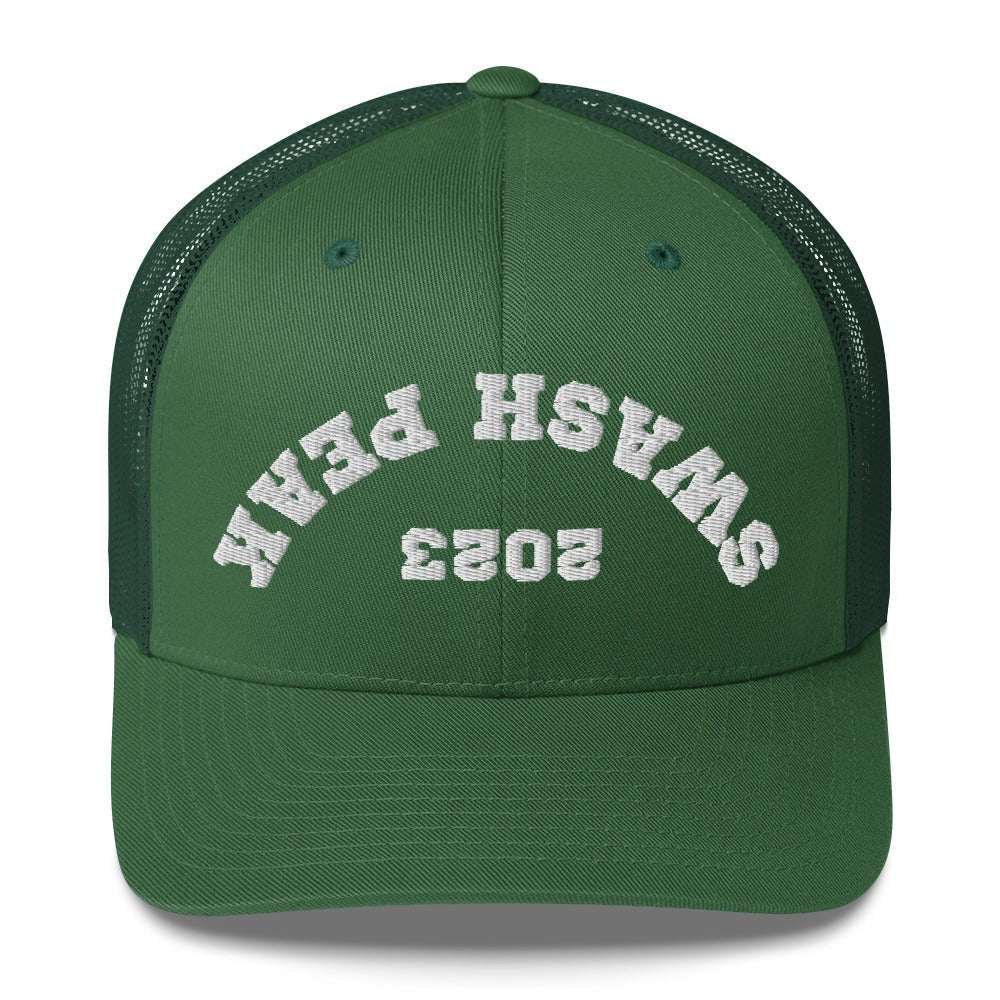Upside Down Estd. 2023 Trucker Hat - Swash Peak