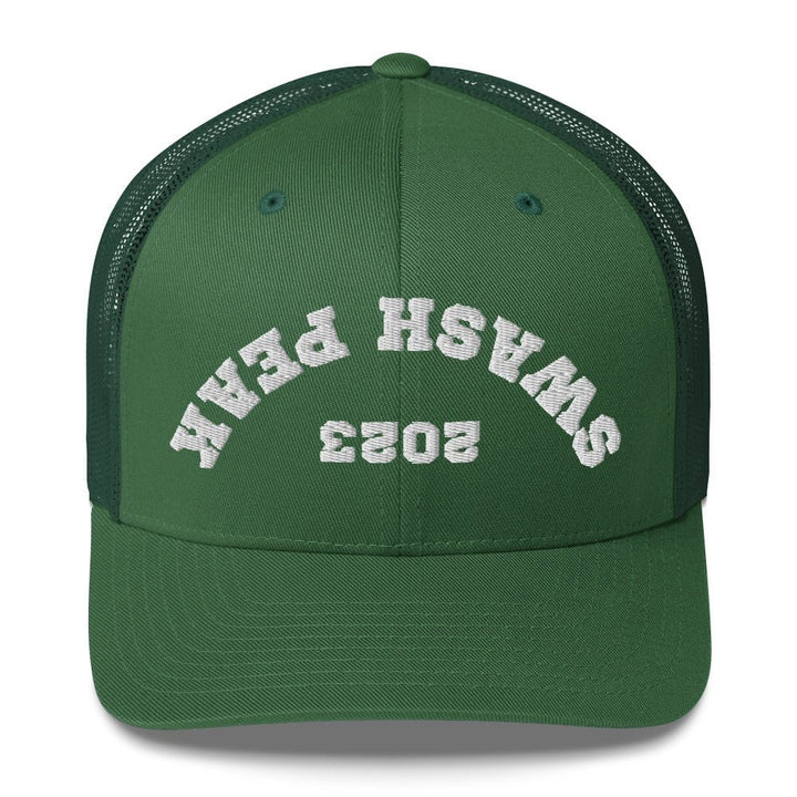 Upside Down Estd. 2023 Trucker Hat - Swash Peak