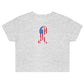 USA Sasquatch Cropped Tee - Swash Peak