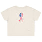 USA Sasquatch Cropped Tee - Swash Peak