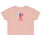 USA Sasquatch Cropped Tee - Swash Peak