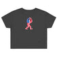USA Sasquatch Cropped Tee - Swash Peak