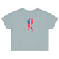 USA Sasquatch Cropped Tee - Swash Peak