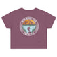 We're Almost There Cropped Tee - Swash Peak