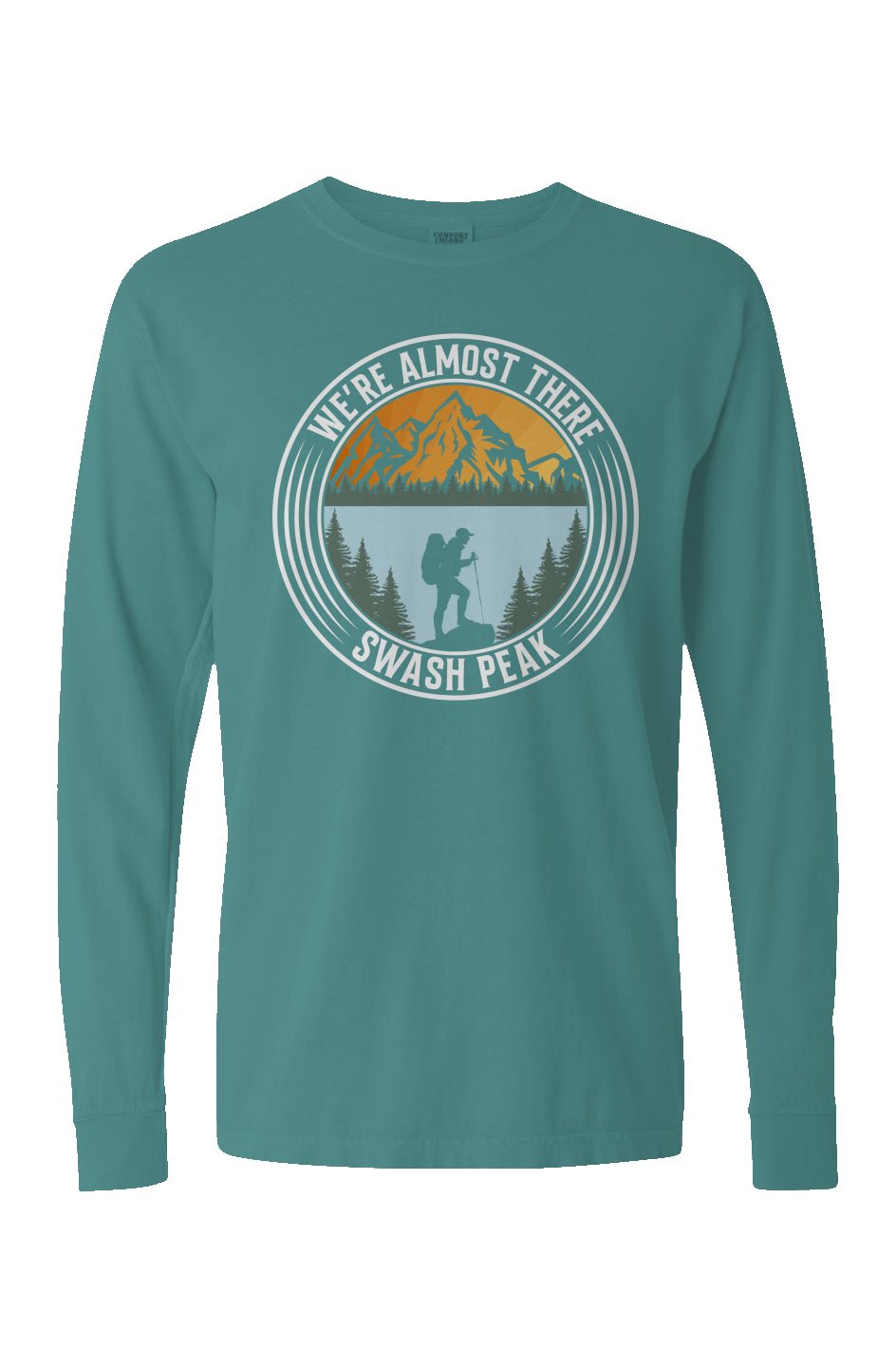 We're Almost There Long Sleeve Unisex Tee - Swash Peak