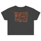 Wild Deer Cropped Tee - Swash Peak