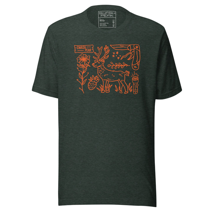 Wild Deer Unisex Tee - Swash Peak