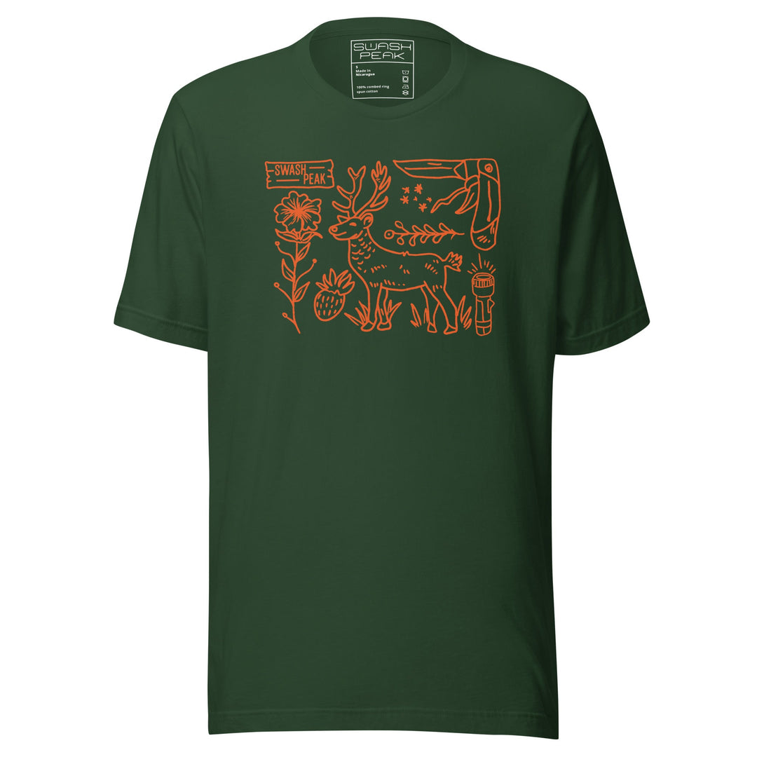 Wild Deer Unisex Tee - Swash Peak