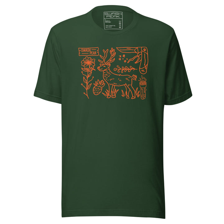 Wild Deer Unisex Tee - Swash Peak