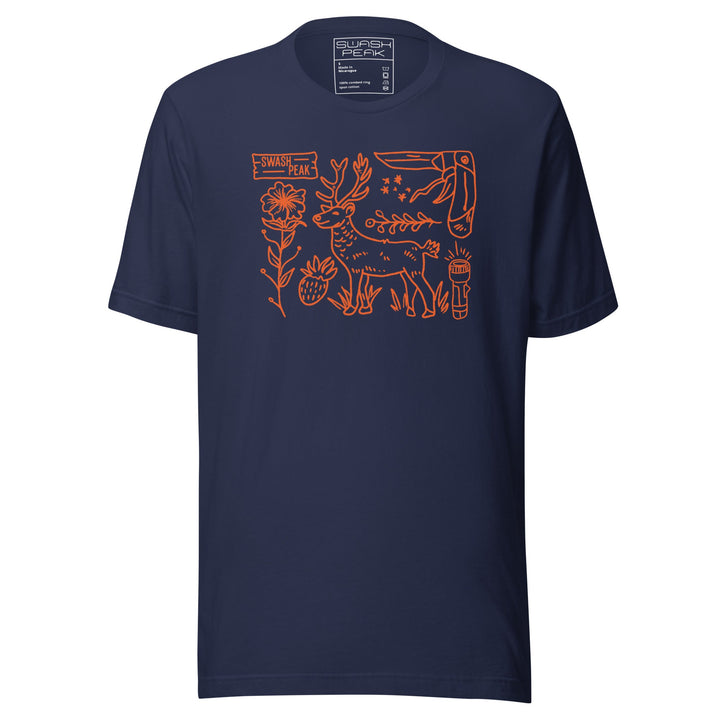 Wild Deer Unisex Tee - Swash Peak