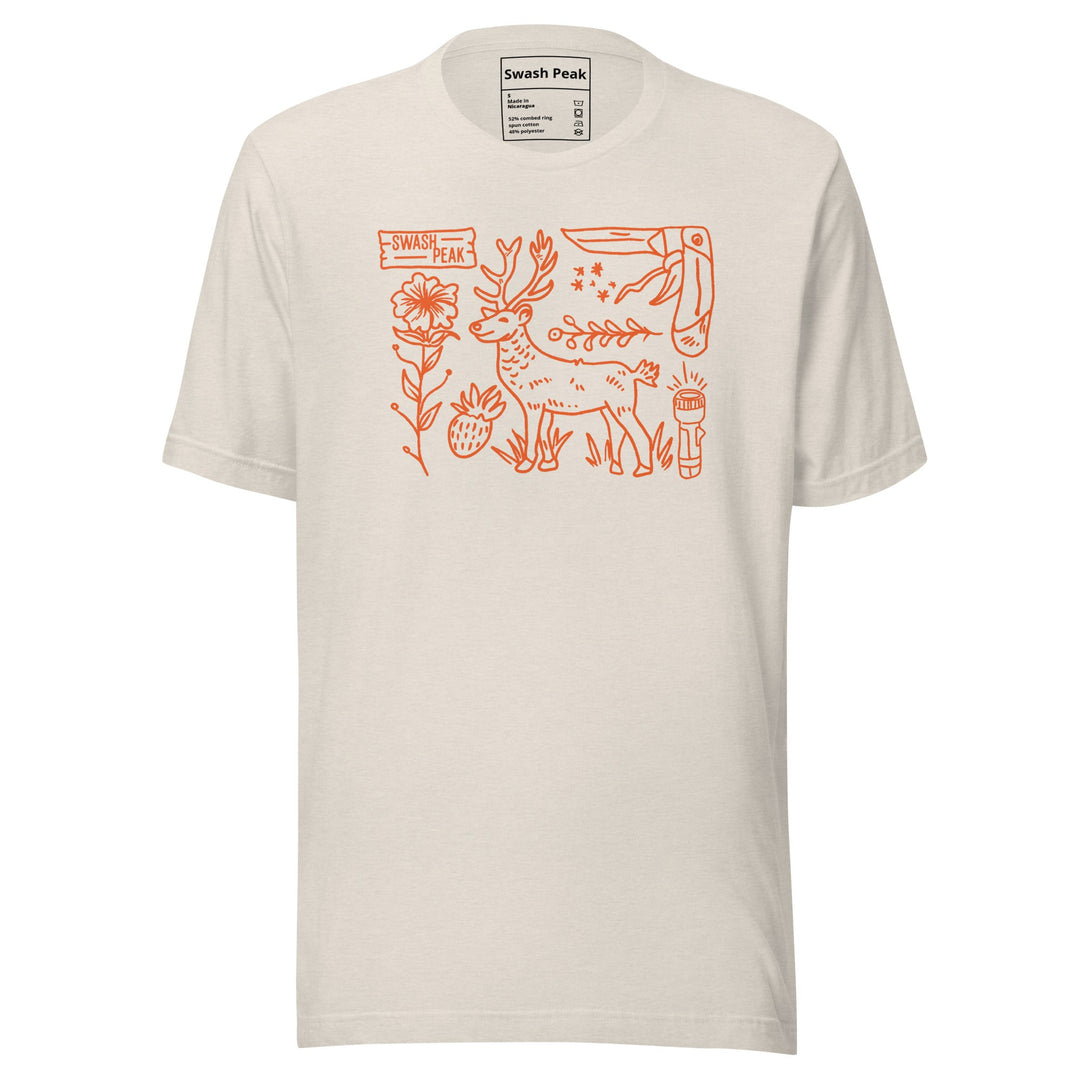 Wild Deer Unisex Tee - Swash Peak