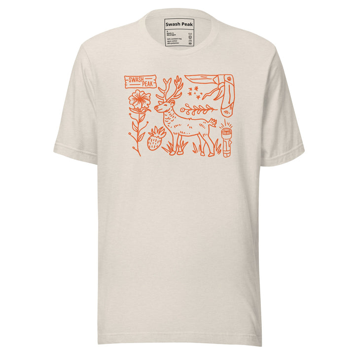 Wild Deer Unisex Tee - Swash Peak
