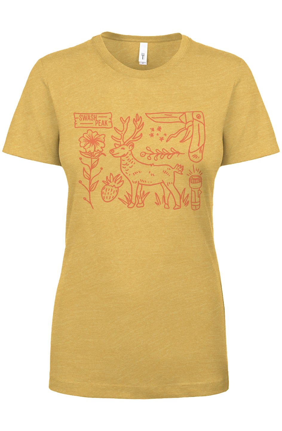 Wild Deer Women's Tee - Swash Peak
