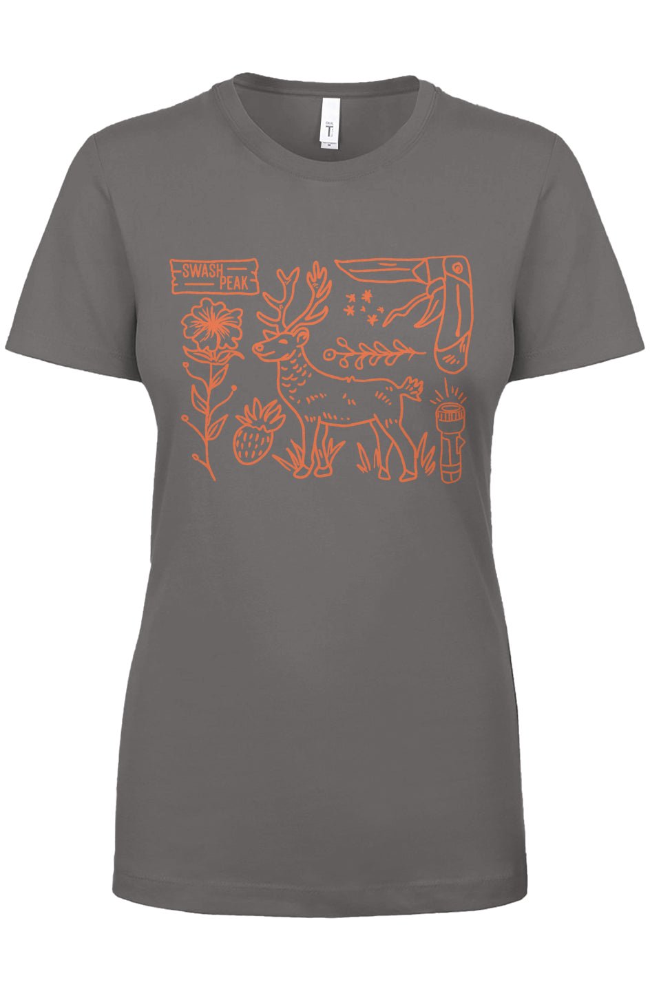 Wild Deer Women's Tee - Swash Peak