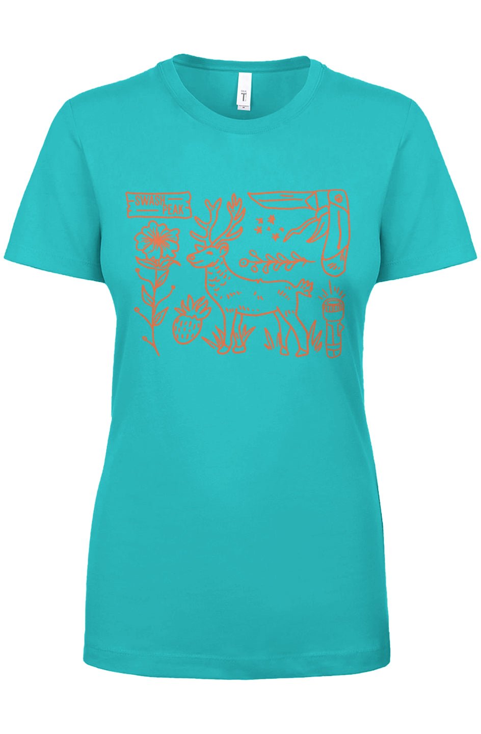 Wild Deer Women's Tee - Swash Peak